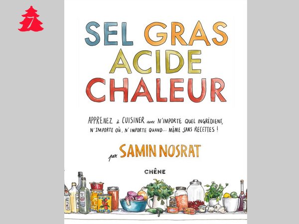 Sel gras acide chaleur, Nosrat Samin