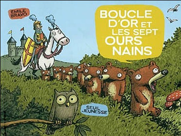 Boucle d’or et les sept ours nains, Emile Bravo