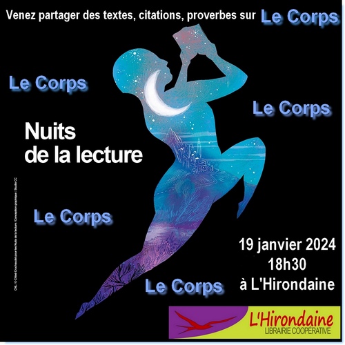Librairie-L'Hirondaine-Firminy-nuit de la lecture - 2024- Le Corps