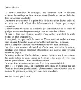 Librairie-L'Hirondaine-Firminy-Printemps des poètes 2024-Poème 18 - Martine Pichoir