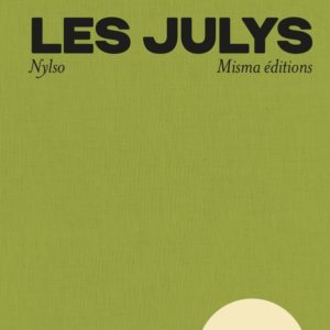 Nyslo les Julys Misma editions librairie l'hirondaine