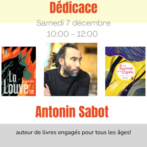 dédivace antonin sabot