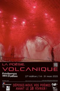 Librairie-L'Hrondaine-Firminy-Printemps des Poètes- 2025- Affiche officielle