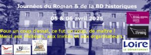 Librairie-L'Hirondaine-Firminy-Journées_Roman_et_BD_Historiques_2025- Bandeau_post_événement